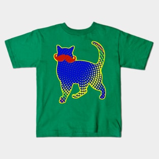 Hipster Cat Kids T-Shirt